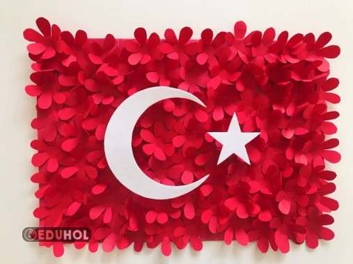 GÖRSEL SANATLAR BAYRAK SEVGİSİ ETKİNLİĞİ