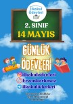 2. SINIF 14 MAYIS GÜNLÜK ÖDEV SAYFALARIM-5 SAYFA