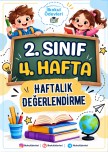 2. SINIF 4. HAFTA DEĞERLENDİRME SINAVI-14 SORU