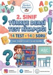 2. SINIF TÜRKÇE DERSİ 14 TEST - 140 SORU