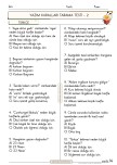 2. Sınıf Türkçe dersi yazım kuralları testi 2 tam 10 soruluk