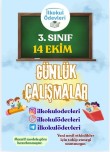 3. SINIF 14 EKİM ÖDEV SAYFALARI