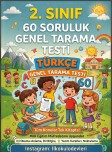 3. Sınıfa geçen öğrenciler için 60 soruluk Türkçe genel tekrar testi