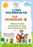 3. SINIFA GEÇEN ÖĞRENCİLER İÇİN YAZ DENEMESİ 4