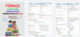3. SINIF TÜRKÇE HAZIRBULUNUŞLUK SINAVI DEĞERLENDİRMESİ CEVAPLARI İLE