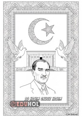 10 KASIM BOYAMA SAYFALARI