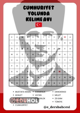 29 Ekim Bulmaca