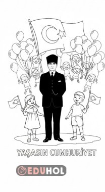 Atatürk  ve çocuklar