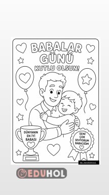 Babalar  günü boyama