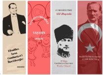 29 Ekim kitap ayracı