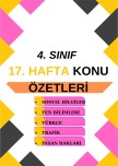 4. SINIF 17. HAFTA KONU ÖZETLERİ (PDF)