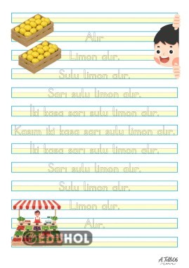 S Sesi 3 adet karesel metin