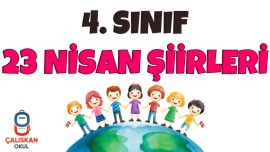 4. Sınıf 23 Nisan Şiirleri