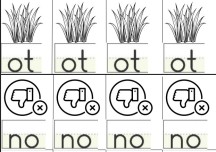 ON-OT-NO-OL İnteraktif Kes Yapıştır 16'lı