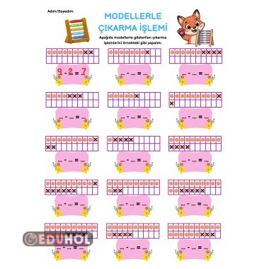 Modellerle Çıkarma İşlemi