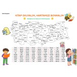 Haritamızla Kitap Okuma Takibi