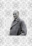 Atatürk baskılı mandala
