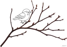 bahar dalı resim etkinliği