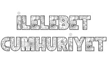 ilelebet cumhuriyet yazılı boyama sayfası