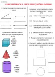 Matematik 5. ünite süreç değerlendirme