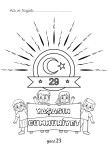 29 Eki Cumhuriyet Bayramı Boyama-1