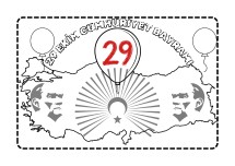 29 Ekim Cumhuriyet Bayramı Boyama