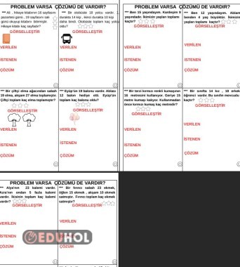 TOPLAMA PROBLEMLERİ