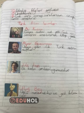 BİLİM İNSANLARI VE BİLİME KATKILARI