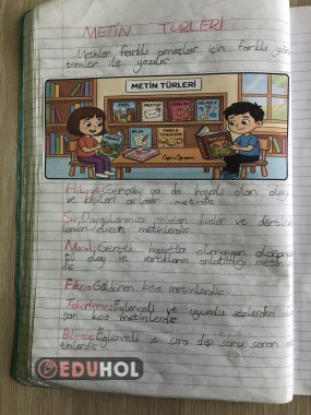 METİN TÜRLERİ