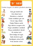 “D” SESİ CÜMLE OKU-EŞLEŞTİR!🥳