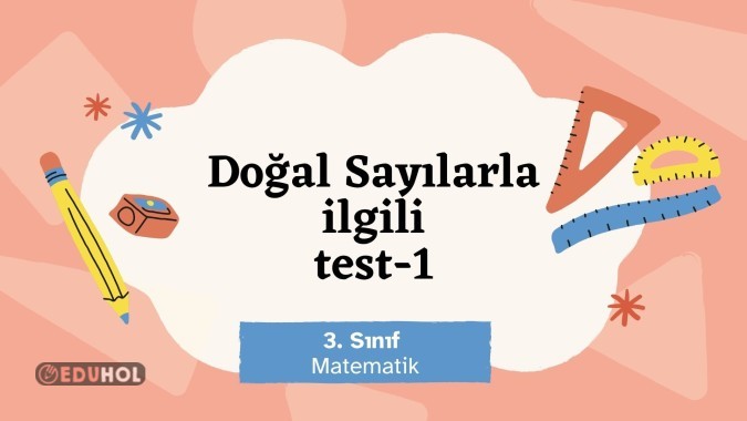 Doğal Sayılar Test-1