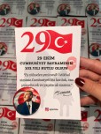 CUMHURİYET BAYRAMI “ROZET HEDİYELİK ŞABLON”