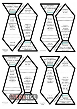 Baba yazma magneti küçük