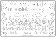 MAYAMIZ BİRLİK İLK DERSİMİZ KARDEŞLİK