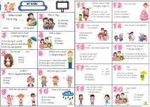 2. sınıf İngilizce test