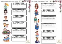 yes no questions(has got)