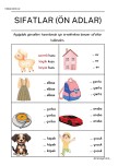 SIFATLAR ETKİNLİK