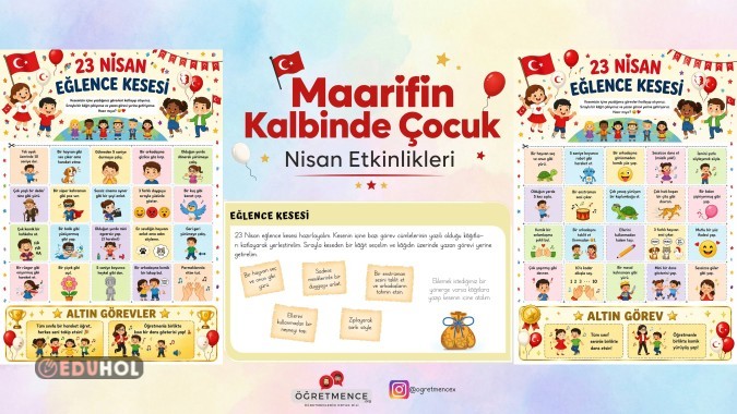 Maarifin Kalbinde Çocuk - Eğlence Kesesi