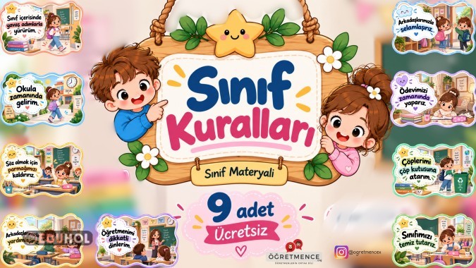Sınıf Kuralları Kartları