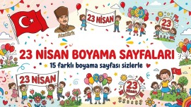 23 Nisan Boyama Sayfaları