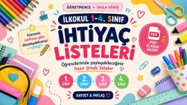 İhtiyaç Listeleri (PDF)