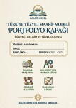 Maarif Model Portfolyo Kapağı