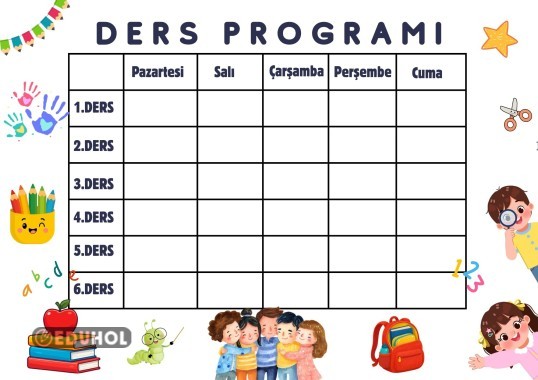 2.SINIF DERS PROGRAMI