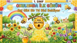 1. SINIF DİJİTAL PANO ARI KONSEPT