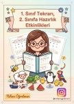 1.SINIF TEKRARI 2. SINIF HAZIRLIK ETKİNLİKLERİ
