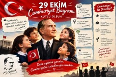 29 EKİM CUMHURİYET BAYRAMI DİJİTAL PANO