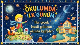 KÜÇÜK PRENS DİJİTAL PANO 1. SINIF