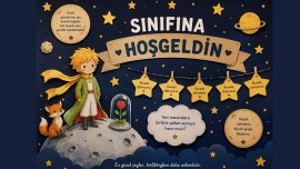 SINIFINA HOŞGELDİN DİJİTAL PANO