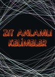 ZIT ANLAMLI KELİMELER OYUNU