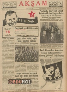 23 Nisan - Eski Gazete